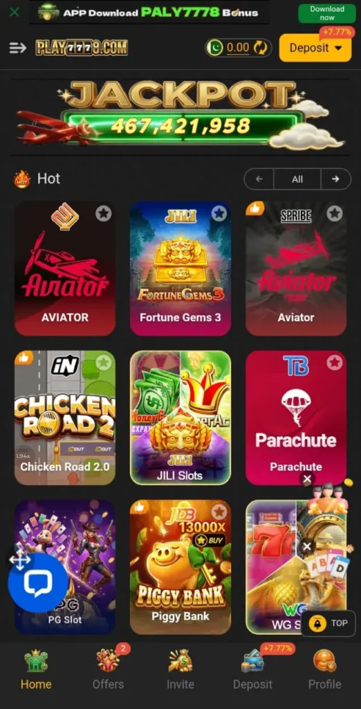 Play7778 Game