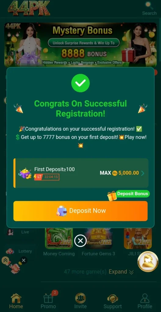 44pk bonus